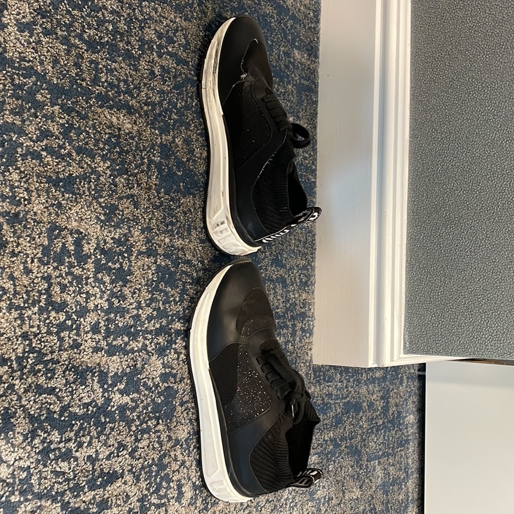 Miu Miu Shoes | Miu Miu Sock Sneaker Black Size 3… - image 4